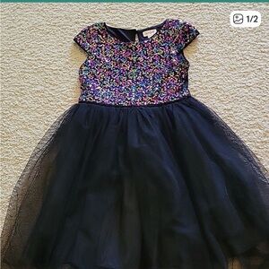 Cat & Jack Multicolor Sequin Top